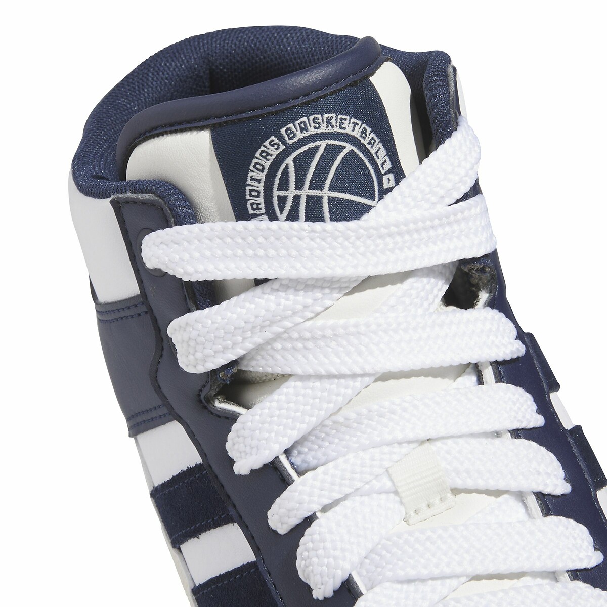 Rapid Court Mid High Top Trainers in Leather navy blue/white, ADIDAS SPORTSWEAR