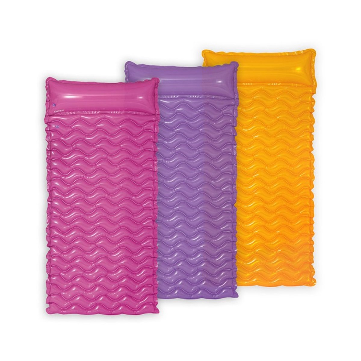 Matelas gonflable pour piscine et plage sortiment, INTEX
