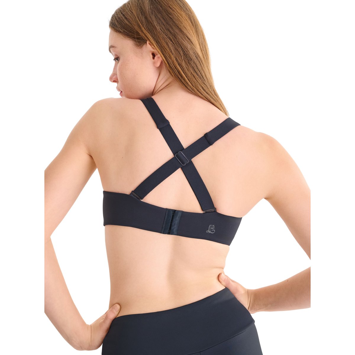 Soutien-gorge brassière de sport préformée sans armatures FREE MOVE gris, LISCA