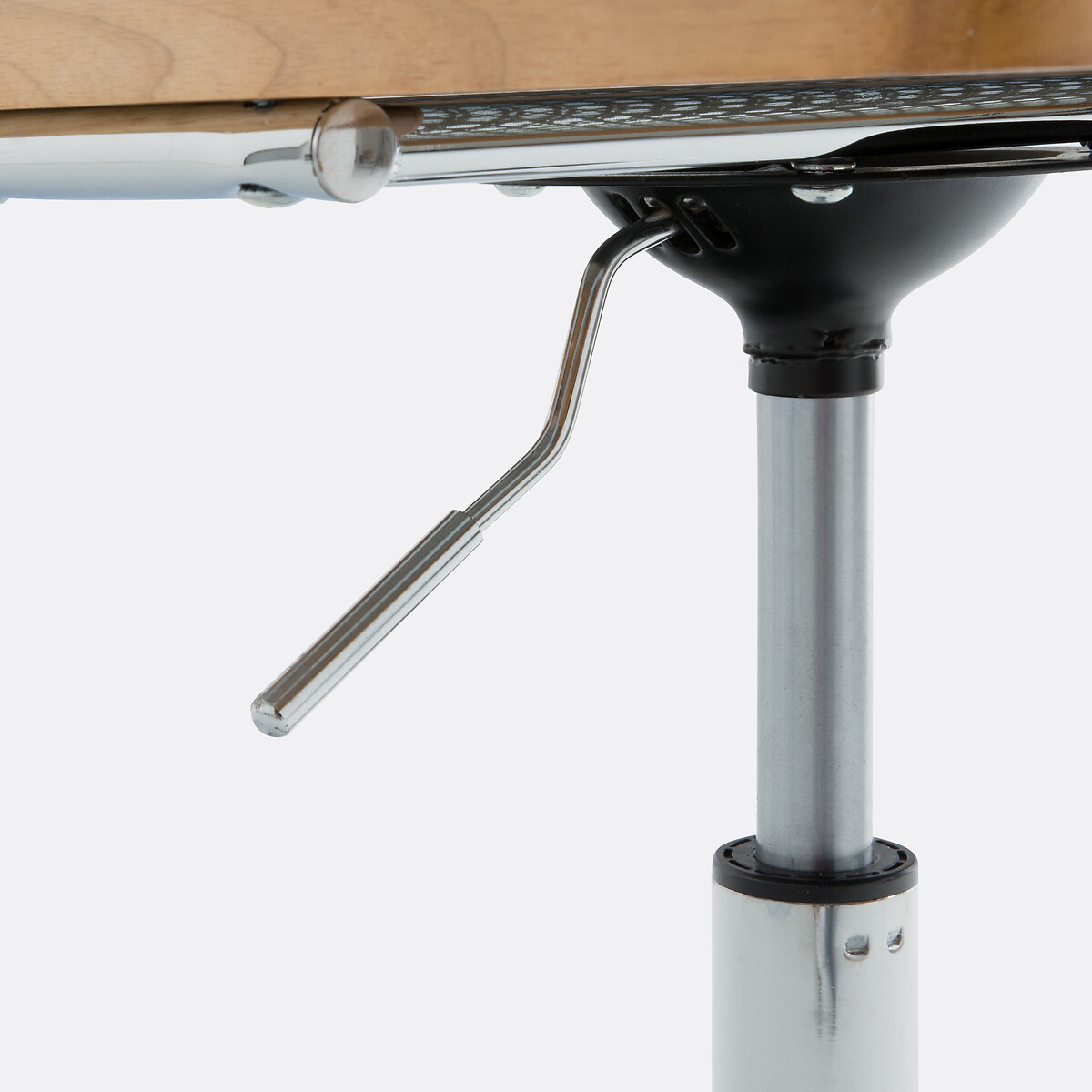 Chaise de bureau cannage à roulettes, Cedak naturel, LA REDOUTE INTERIEURS