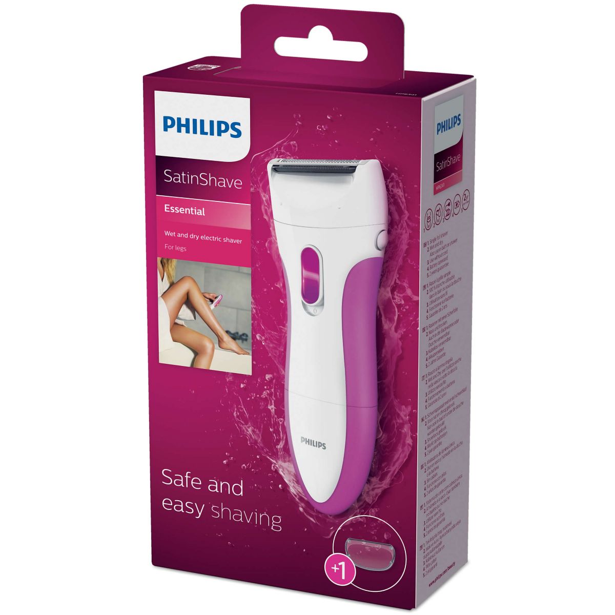 Rasoir électrique femme HP6341/00 couleur unique, PHILIPS