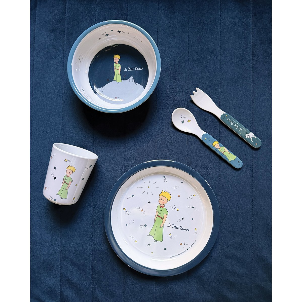 Coffret cadeau 5 pièces LE PETIT PRINCE blanc, PETIT JOUR