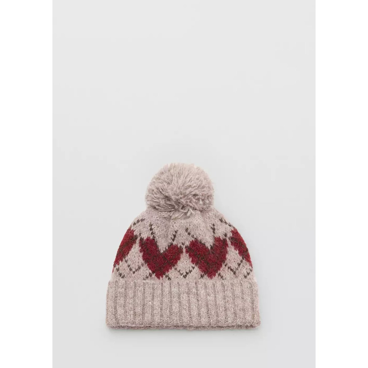Bonnet pompon sable, MANGO KIDS