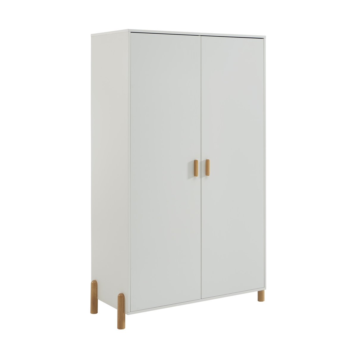 Armoire enfant 2 portes  ILIO blanc, BAÏTA