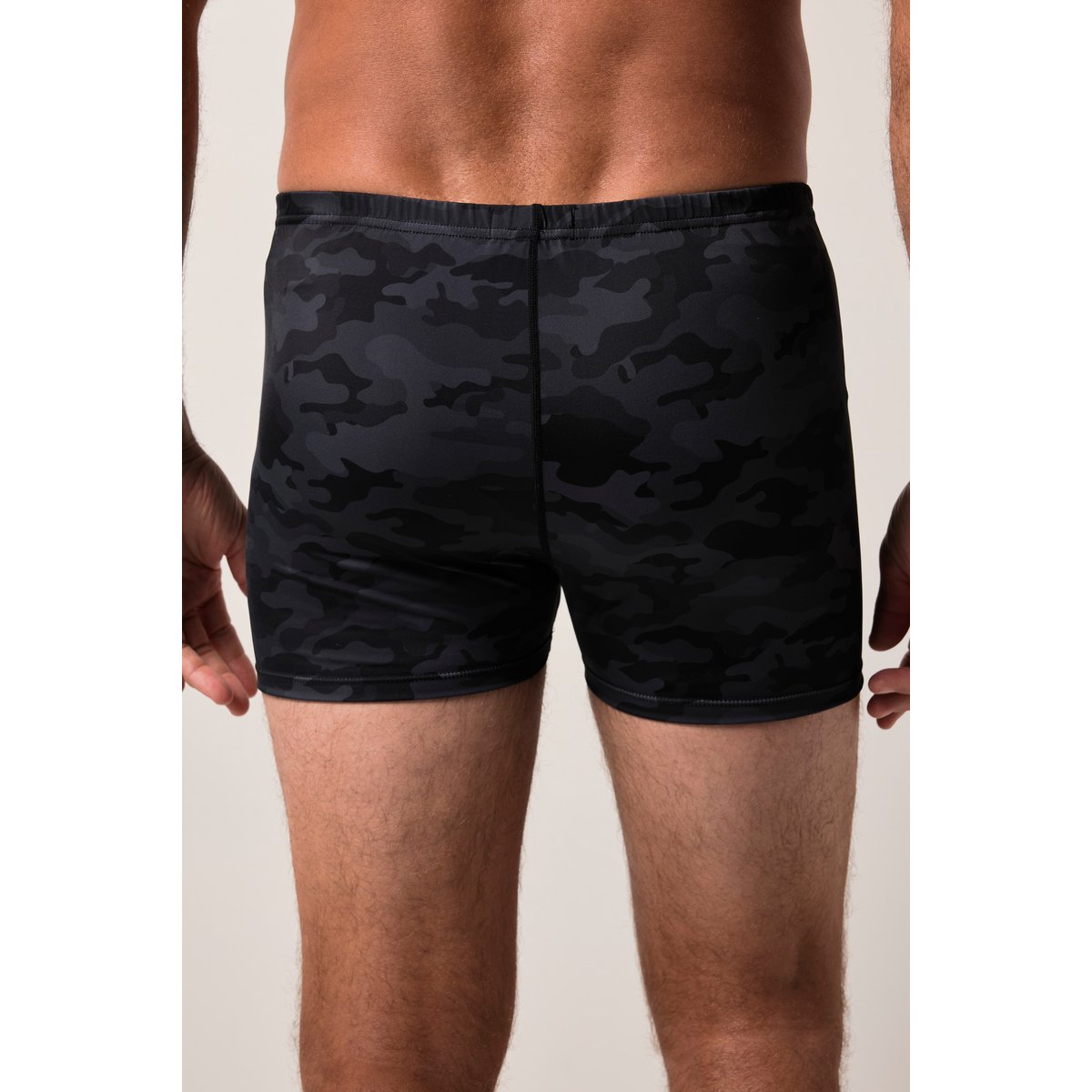 Short de bain, collection Beachwear noir, JP1880