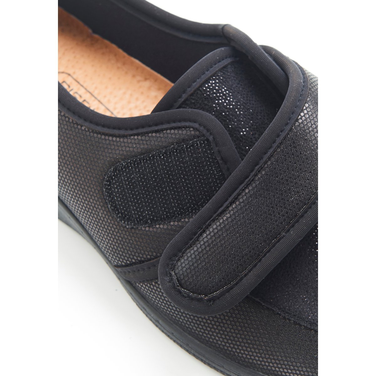 Chaussons à scratch Piedical noir, DAMART