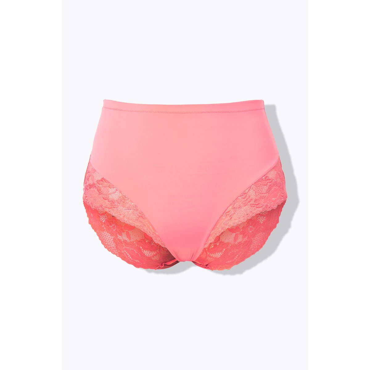 Culotte midi, dentelle transparente corail, ULLA POPKEN