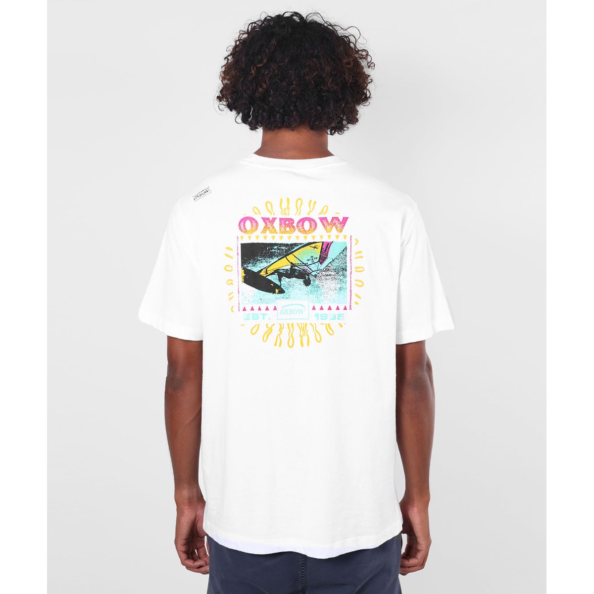 Tee-shirt manches courtes POSTER white, OXBOW