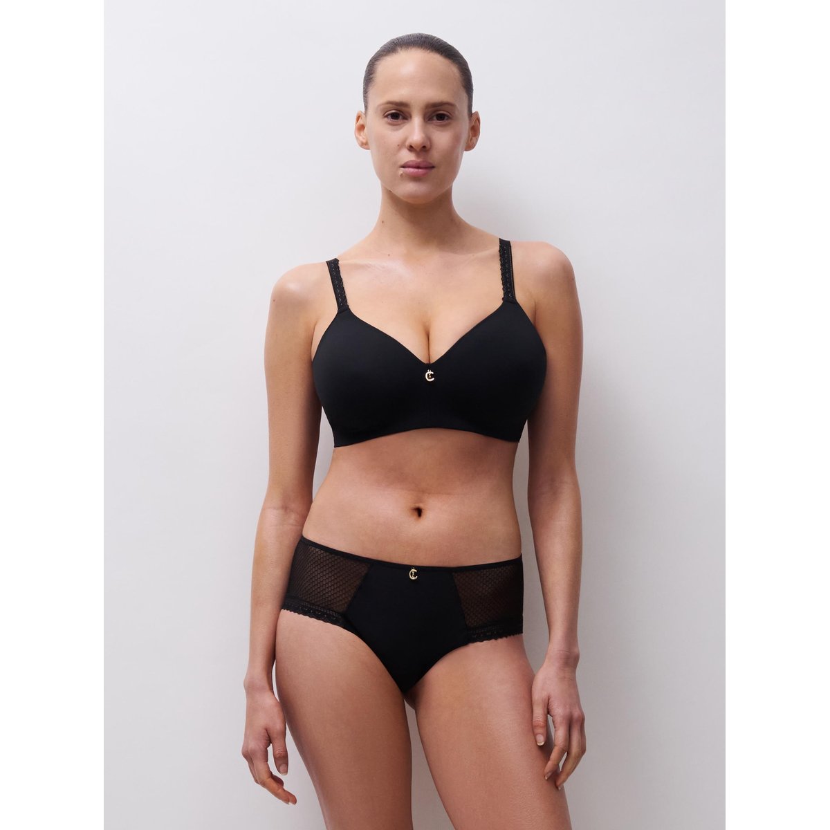 Shorty ROMANCE noir, CHANTELLE