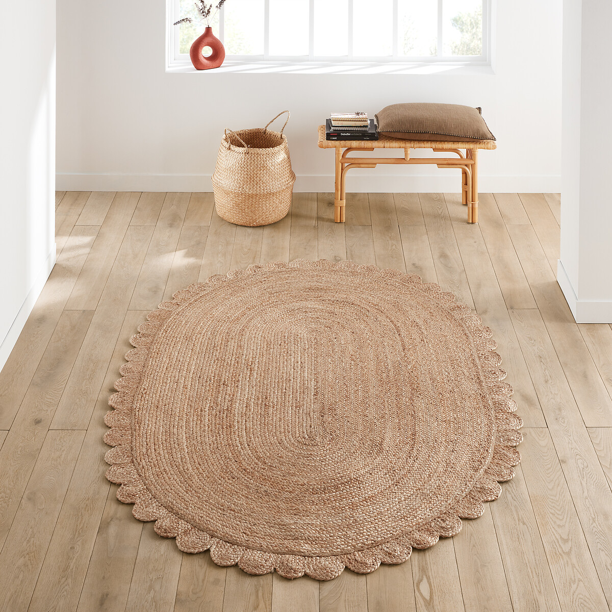 Tapis ovale jute, Aftas naturel, LA REDOUTE INTERIEURS