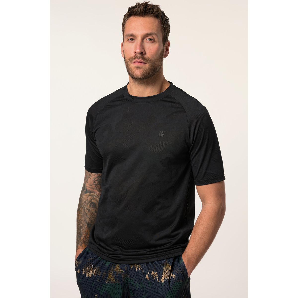 T-shirt technique, manches courtes noir, JP1880