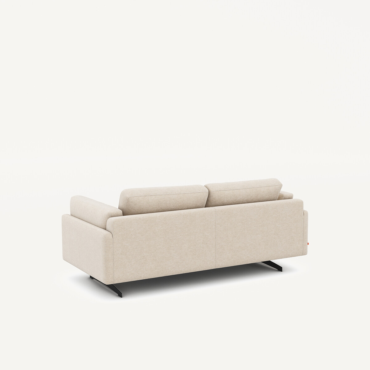 2-Sitzer-Sofa, aus meliertem Leinen, CÉSAR elfenbein, AM.PM