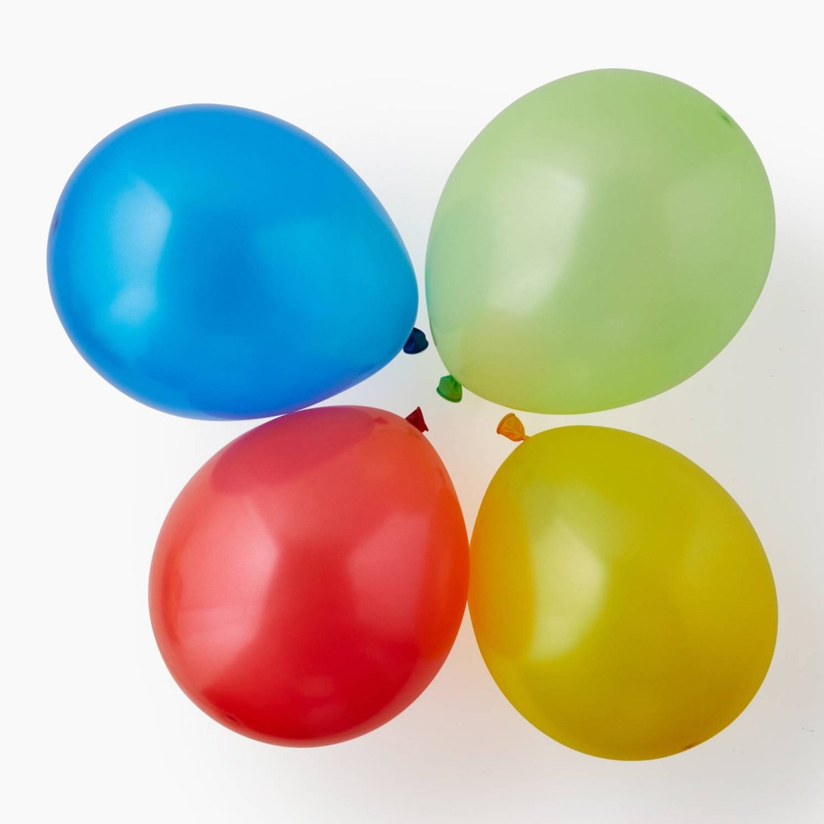 Ballons métallisés couleur unique, MONOPRIX