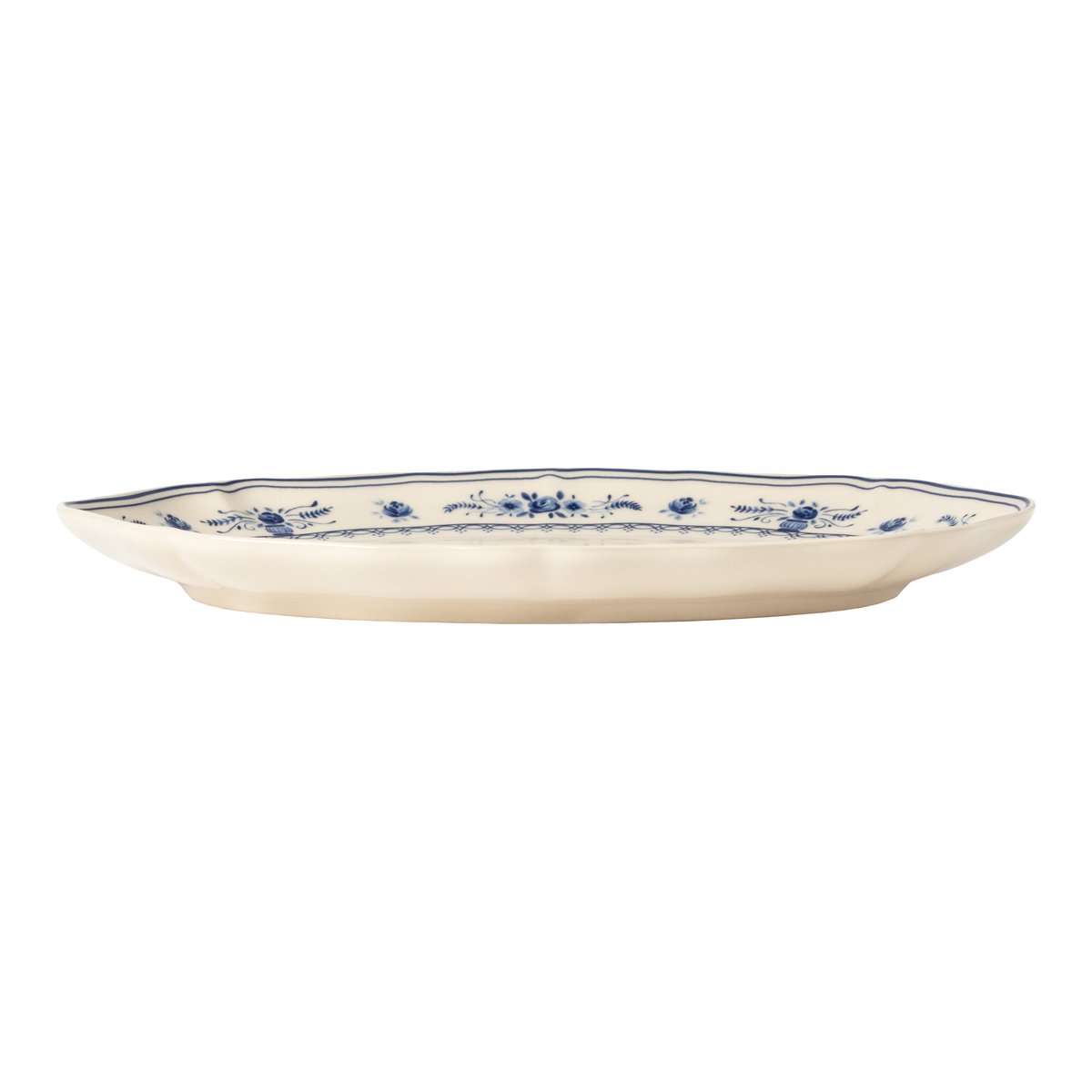 Plat Ovale Vila beige-blue, COSTA NOVA