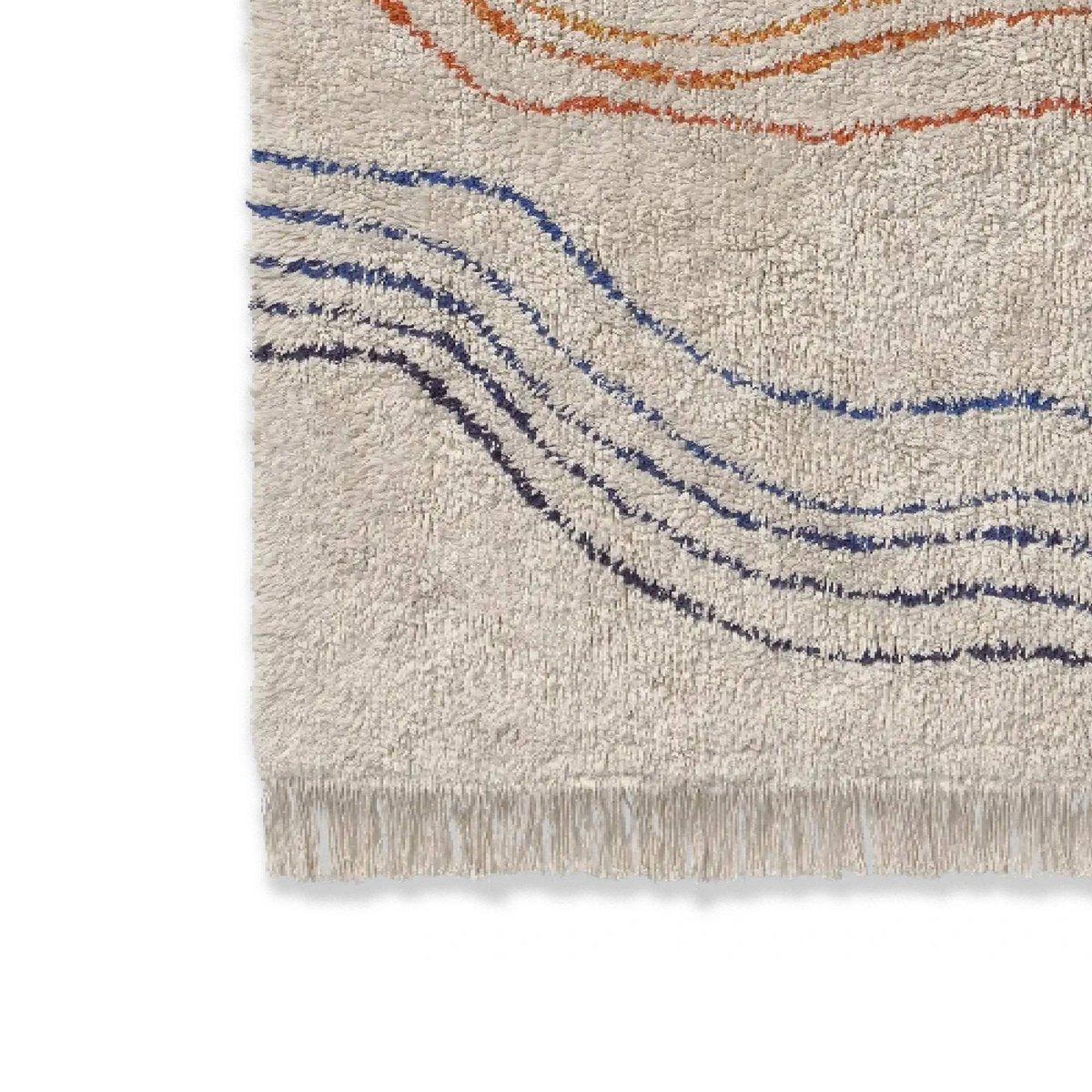 Tapis lavable Notes de musique MUSIC STUDIO multicolore, LORENA CANALS