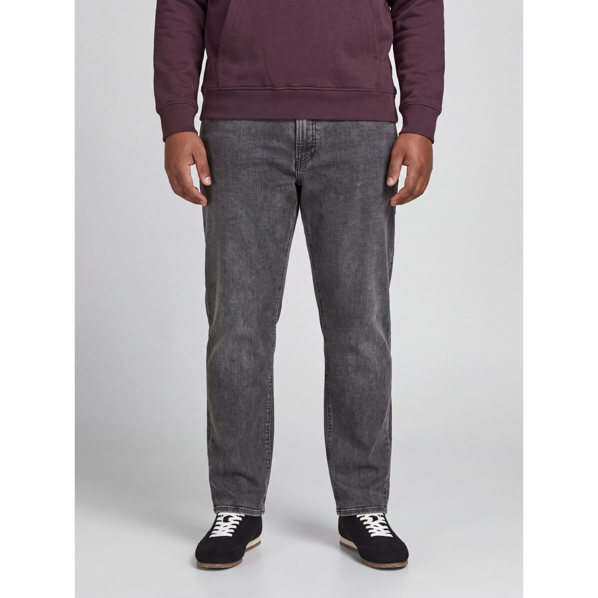 Jean Coupe Tapered grey denim 1, JACK & JONES
