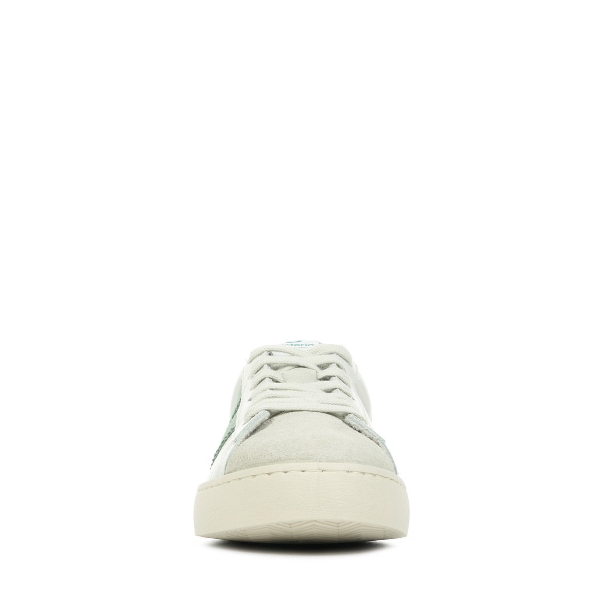 Baskets Berlin blanc/vert clair, VICTORIA