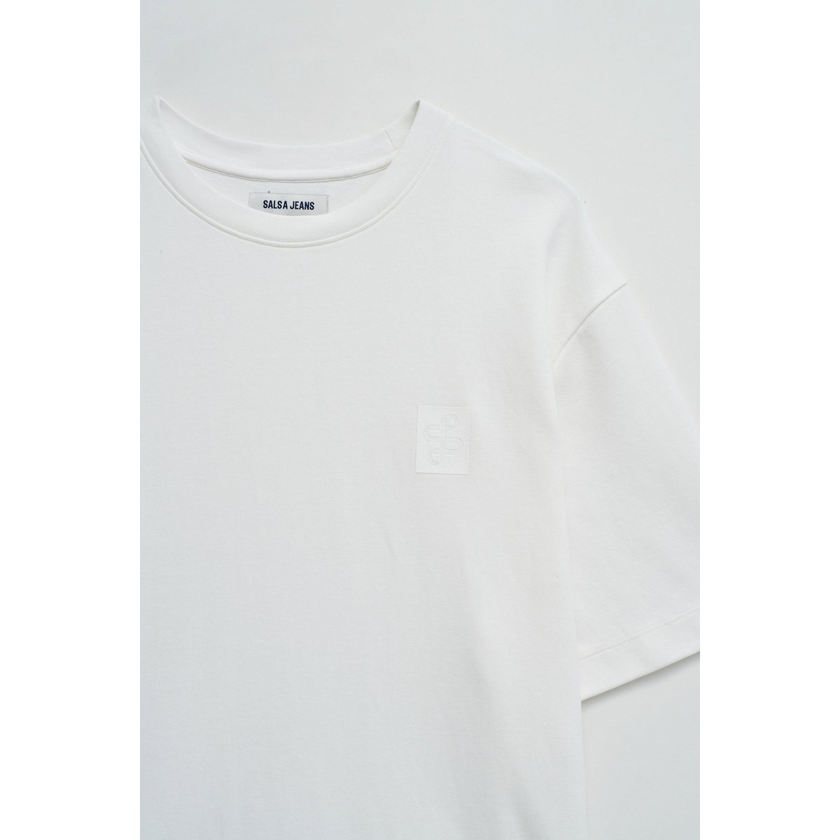 T-SHIRT AVEC BRANDING vert, SALSA JEANS