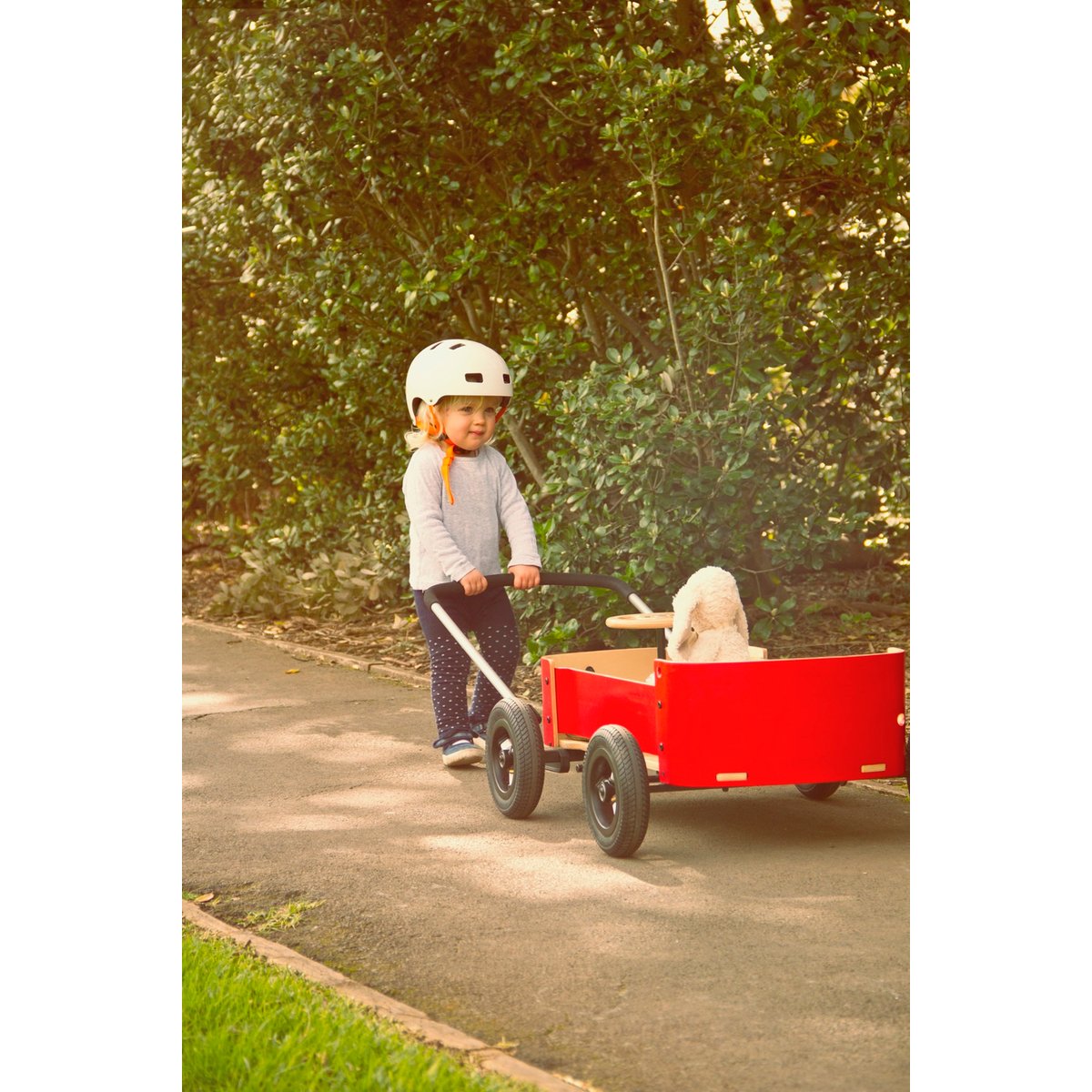 Chariot Wishbone Wagon 3 en 1 rouge, WISHBONE DESIGN STUDIO