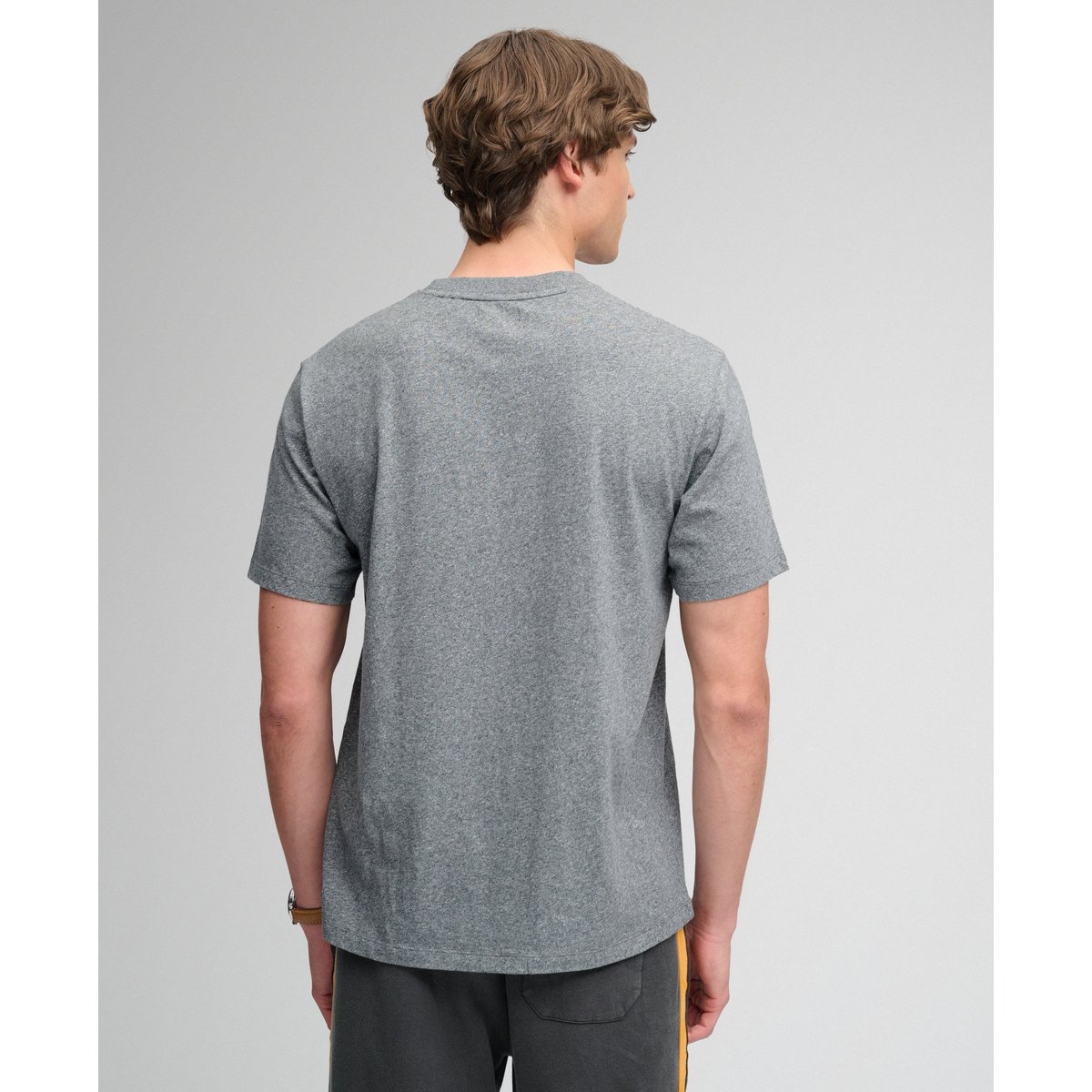 T-shirt Athletic Essentials gris foncé vintage grainé, SUPERDRY