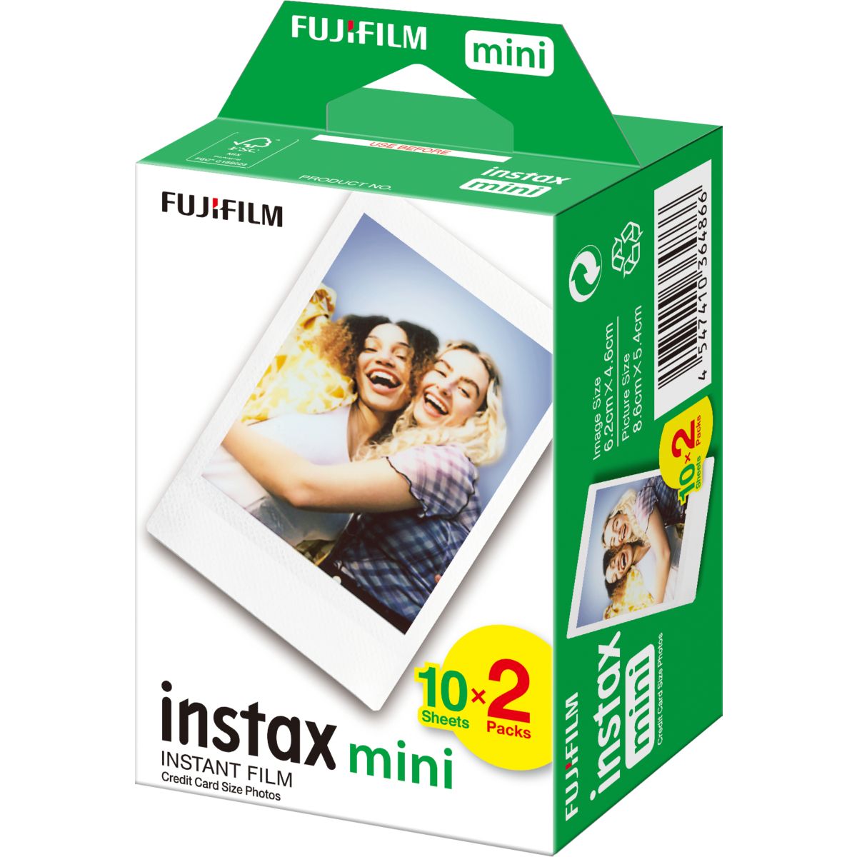 Appareil photo Instantané Pack iconique instax mini 12 Blanc couleur unique, FUJIFILM