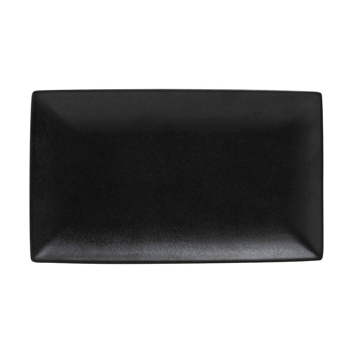 28cm Caviar Black Rectangular Serving Platter black, MAXWELL WILLIAMS