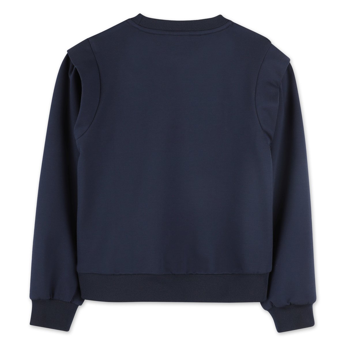 Sweat-shirt brodé bleu cargo, BOSS KIDSWEAR