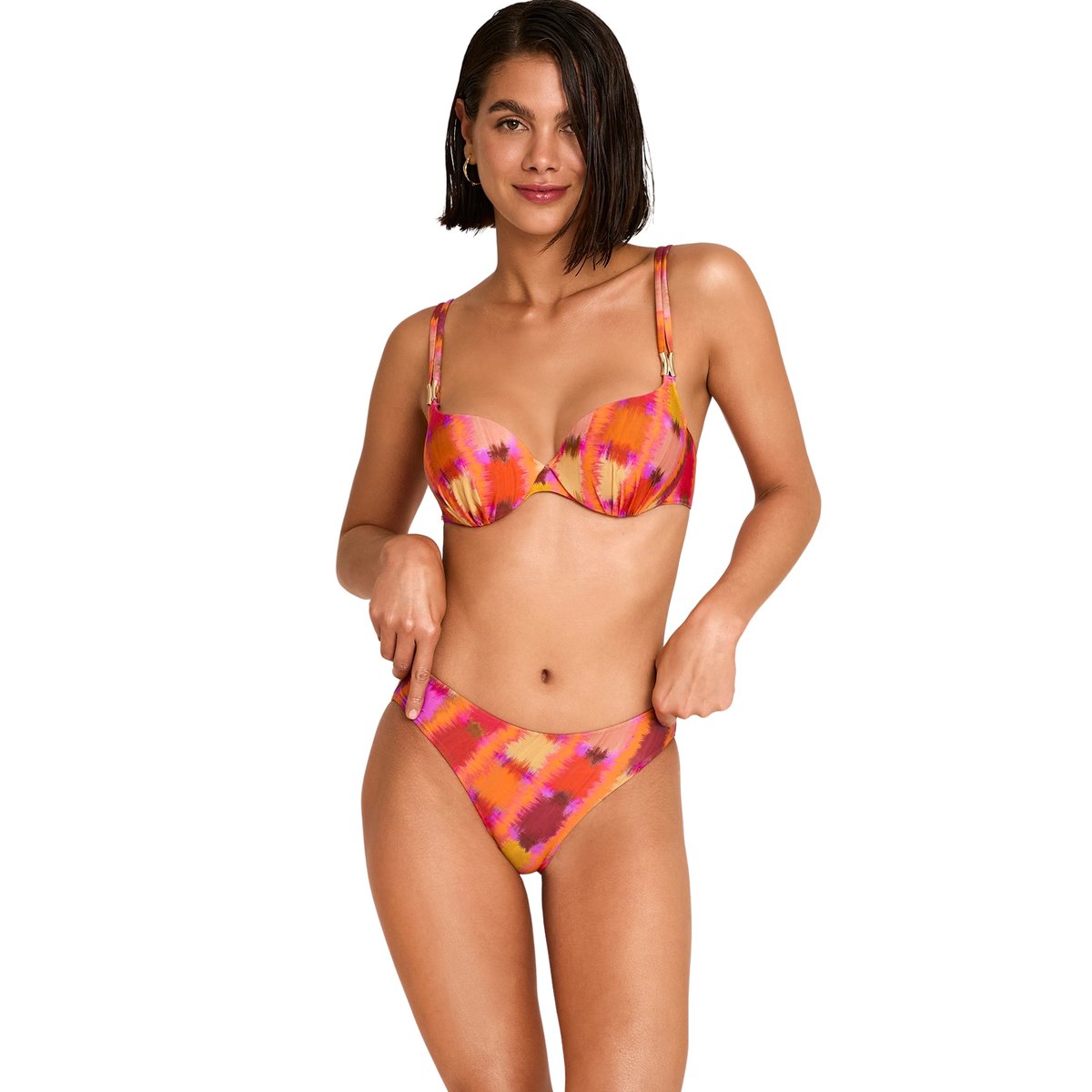Bas maillot slip de bain MAGMA orange, SELMARK MARE