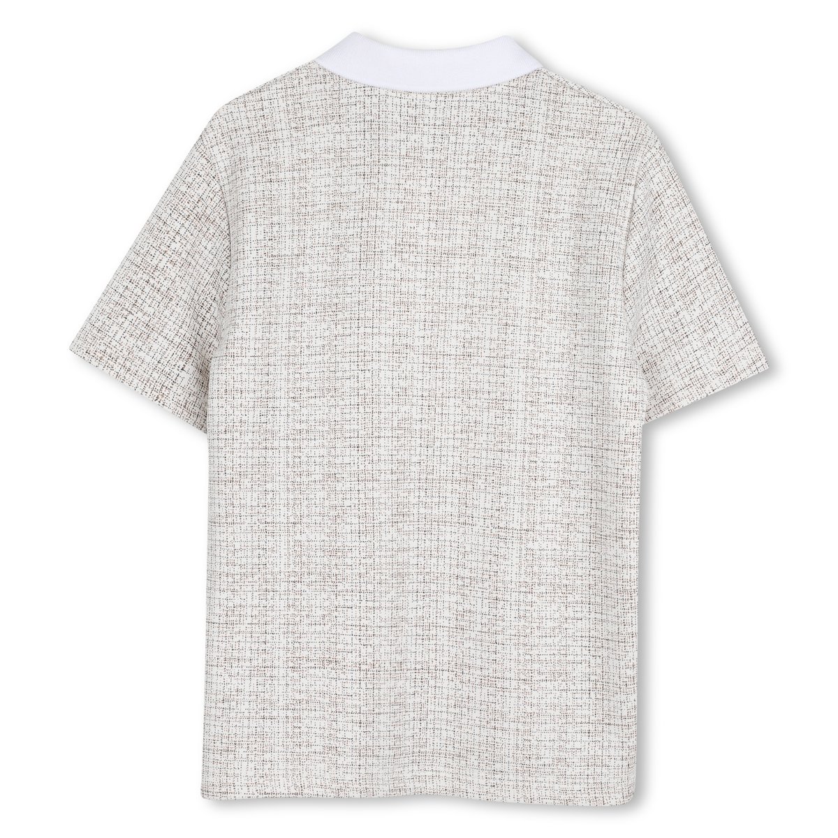 Polo manches courtes ivory, BOSS KIDSWEAR