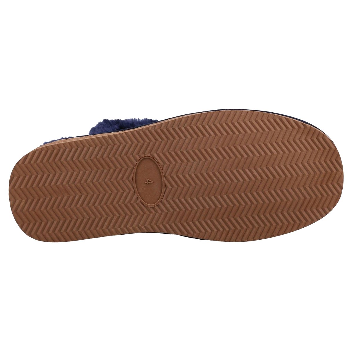 Chaussons style bottines ASHLEIGH bleu marine, HUSH PUPPIES