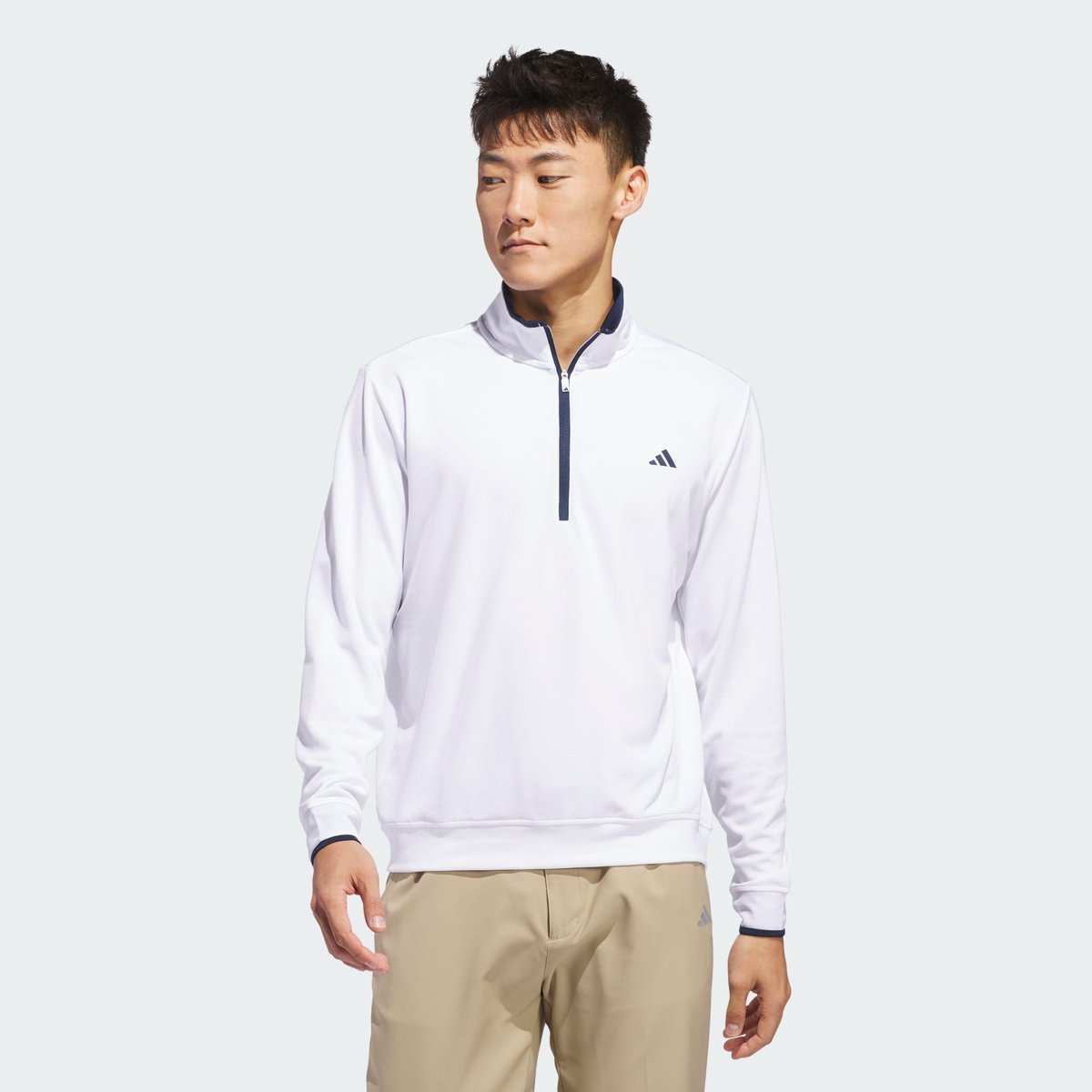Haut Demi-Zip Léger Haut Demi-Zip Léger white, adidas Performance