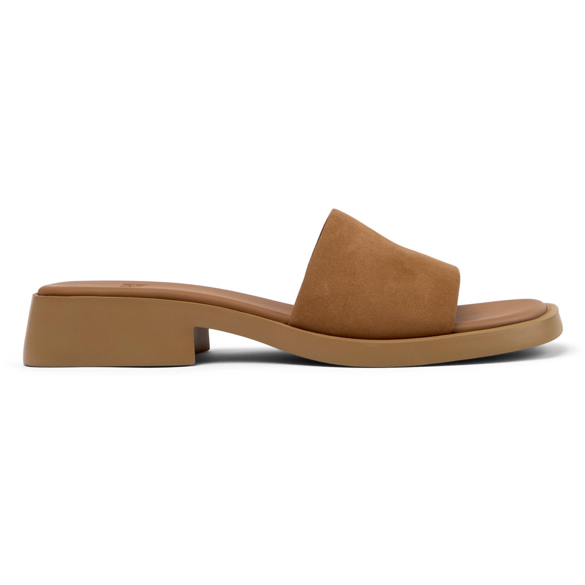 Sandales Cuir daim DANA marron moyen, CAMPER