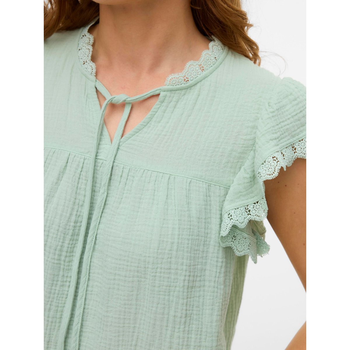 Top verte - silt green 1, VERO MODA