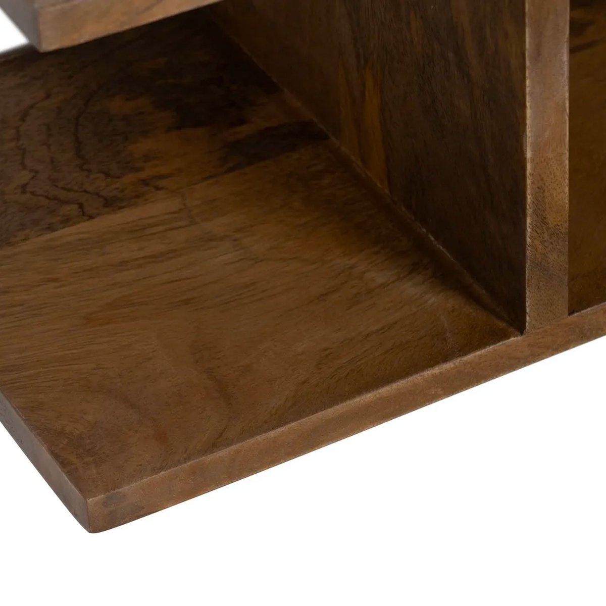 Table de chevet murale en bois de manguier 45x20x20cm bois, WADIGA
