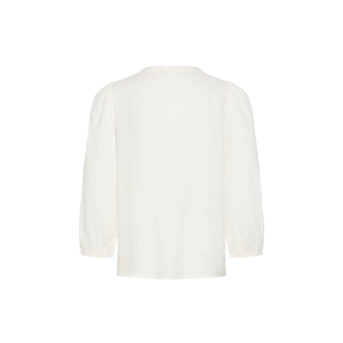 Blouse à manches courtes blanc chalk, KAFFE