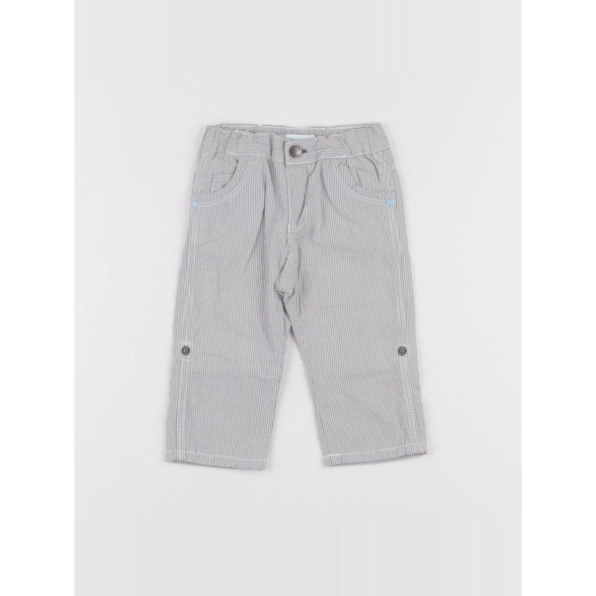 Pantalon - Très bon état blanc, gris, OBAIBI