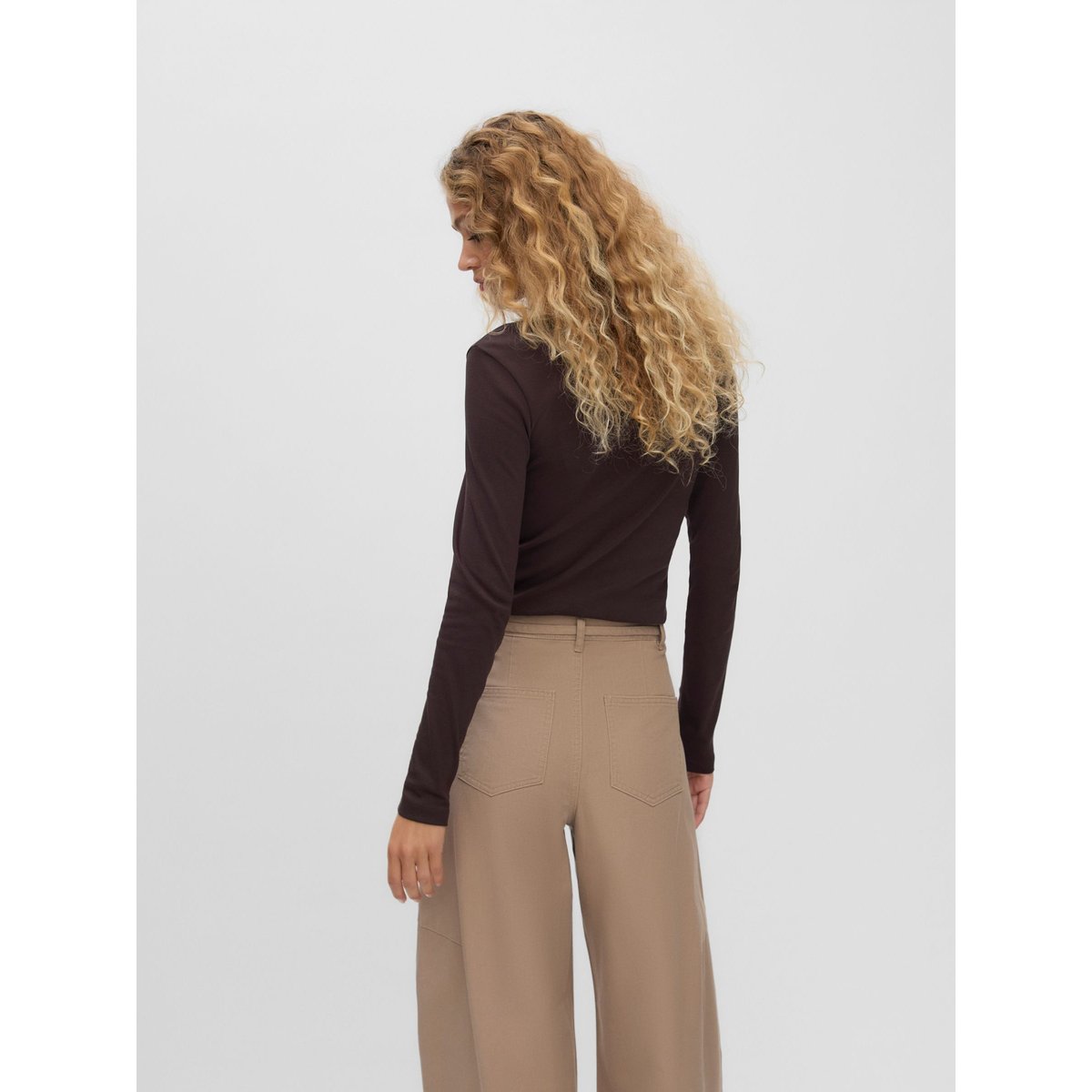 Top marron - chocolate torte 1, VERO MODA