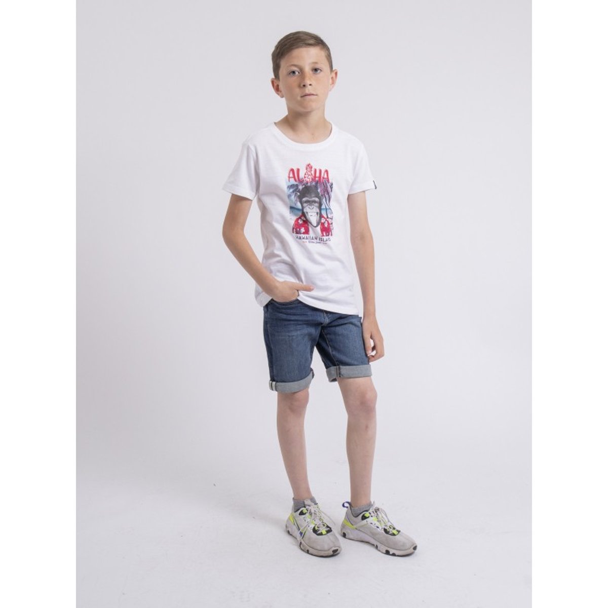 T-shirt Col Rond Nipagolo-j blanc, RITCHIE