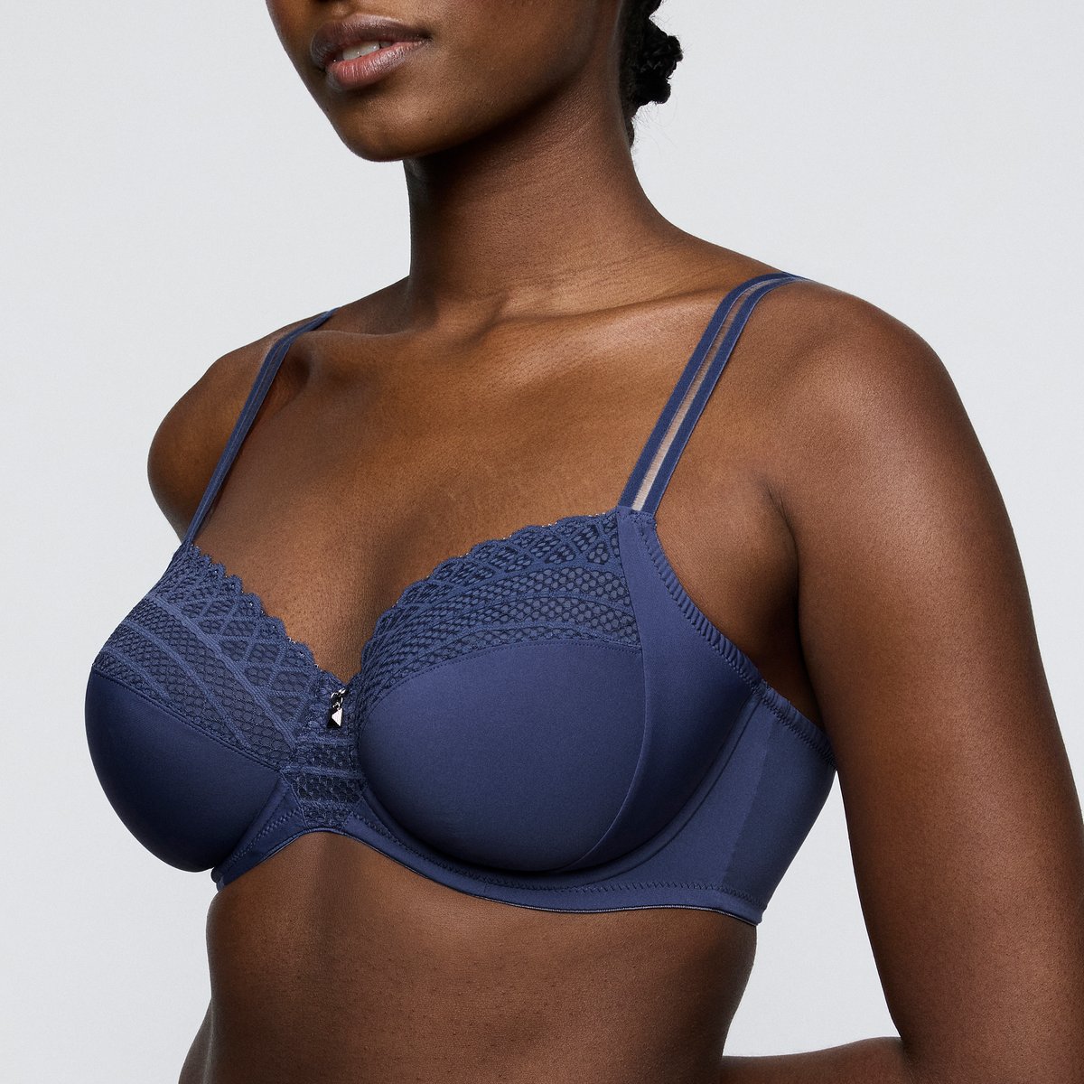 Soutien gorge emboîtant TWIST SIDE bleu - indigofera, PRIMADONNA