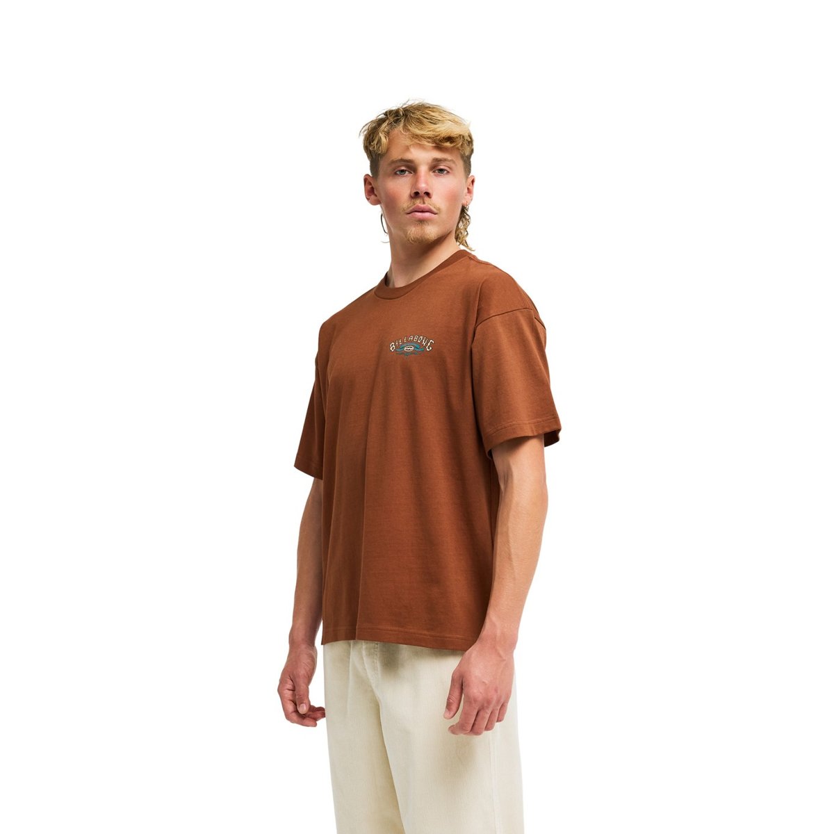 T shirt manches courtes SINCE 73 HERITAGE OG blanc tortoise shell, BILLABONG