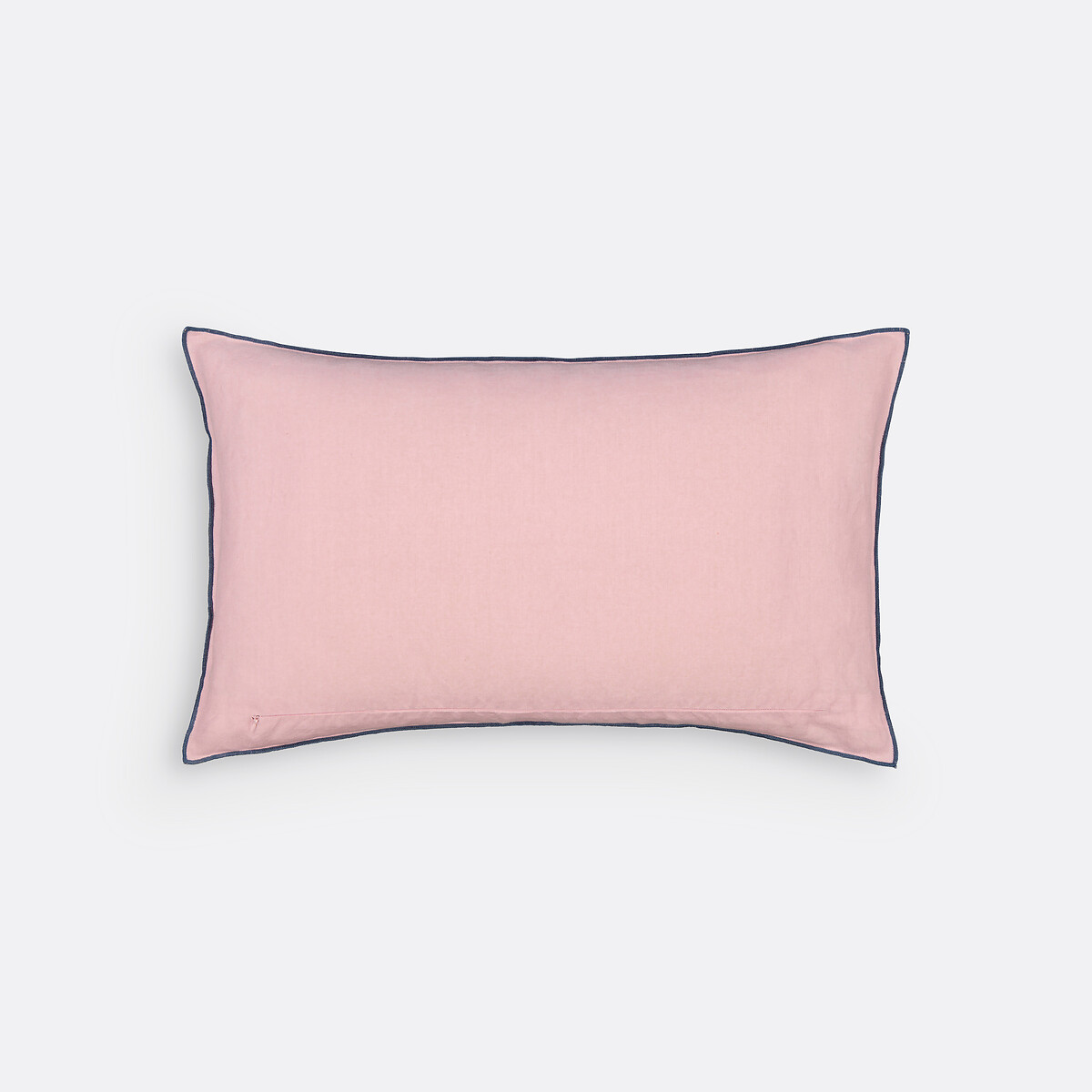 Housse de coussin unie lin/coton, Warna rose, LA REDOUTE INTERIEURS