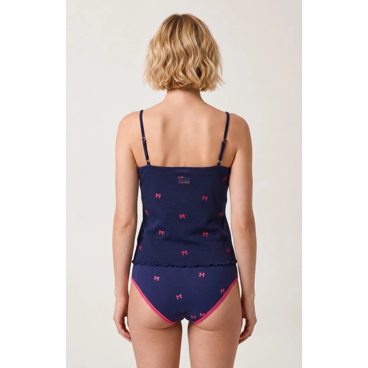 Culotte en jersey de coton imprimé Rosie marine, ARTHUR