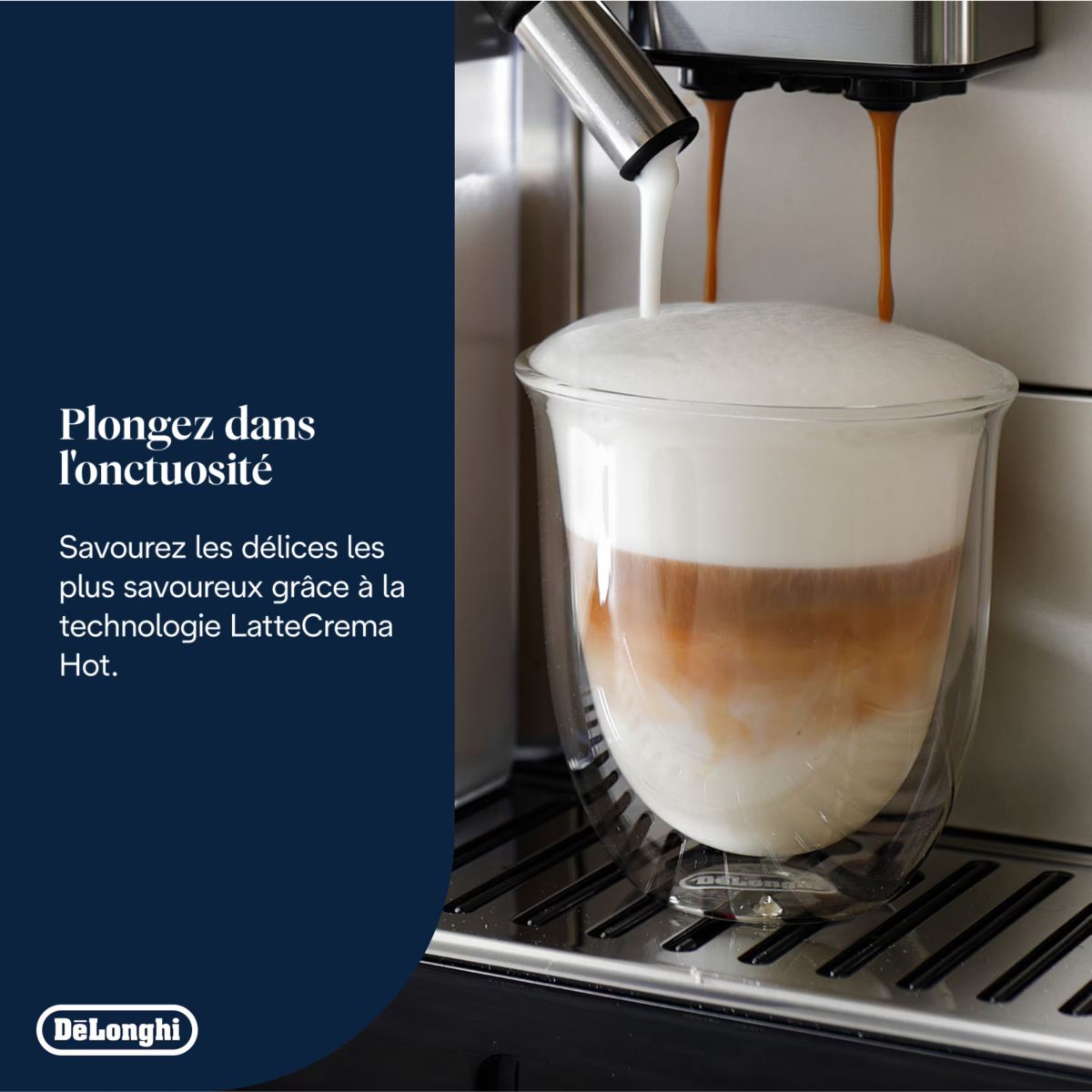 Expresso Broyeur Primadonna Aromatic ECAM630.55.SSM couleur unique, DELONGHI