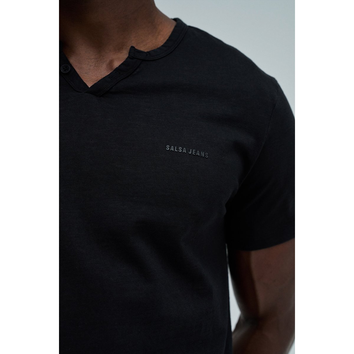 T-SHIRT AVEC BRANDING vert clair, SALSA JEANS