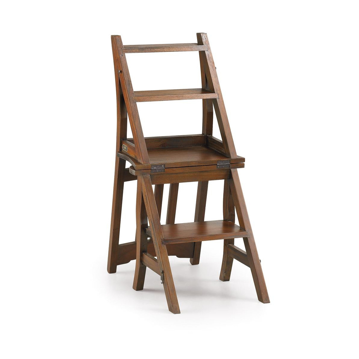 Chaise marron, DECORATION D’AUTREFOIS