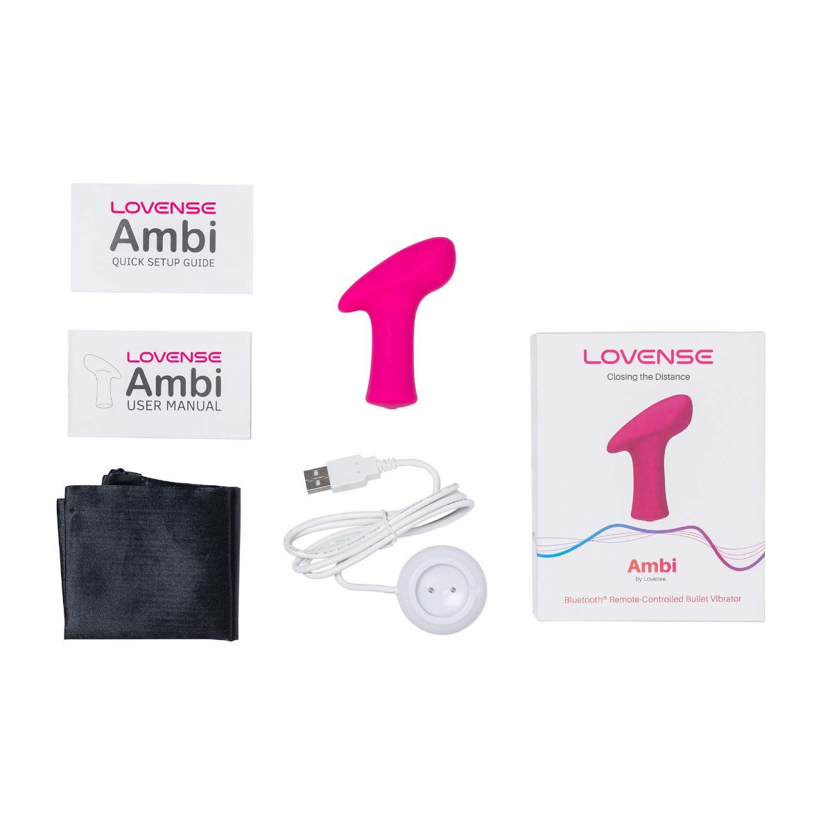 Vibromasseur mini AMBI rose, LOVENSE