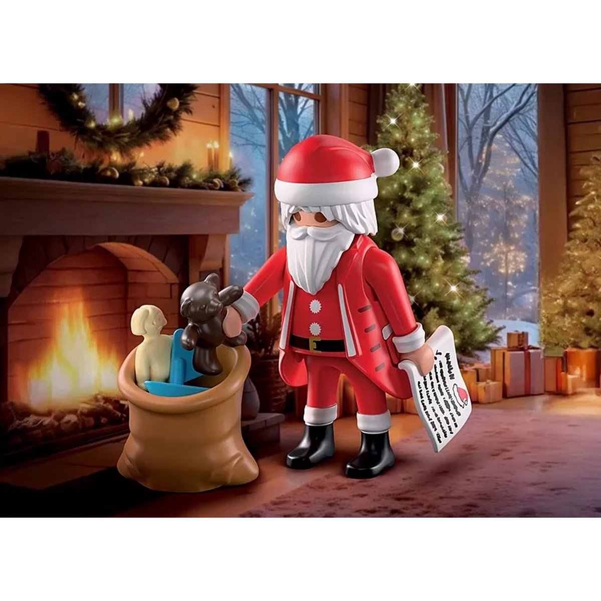 Special Plus Père Noël avec liste de souhaits multicolore, PLAYMOBIL