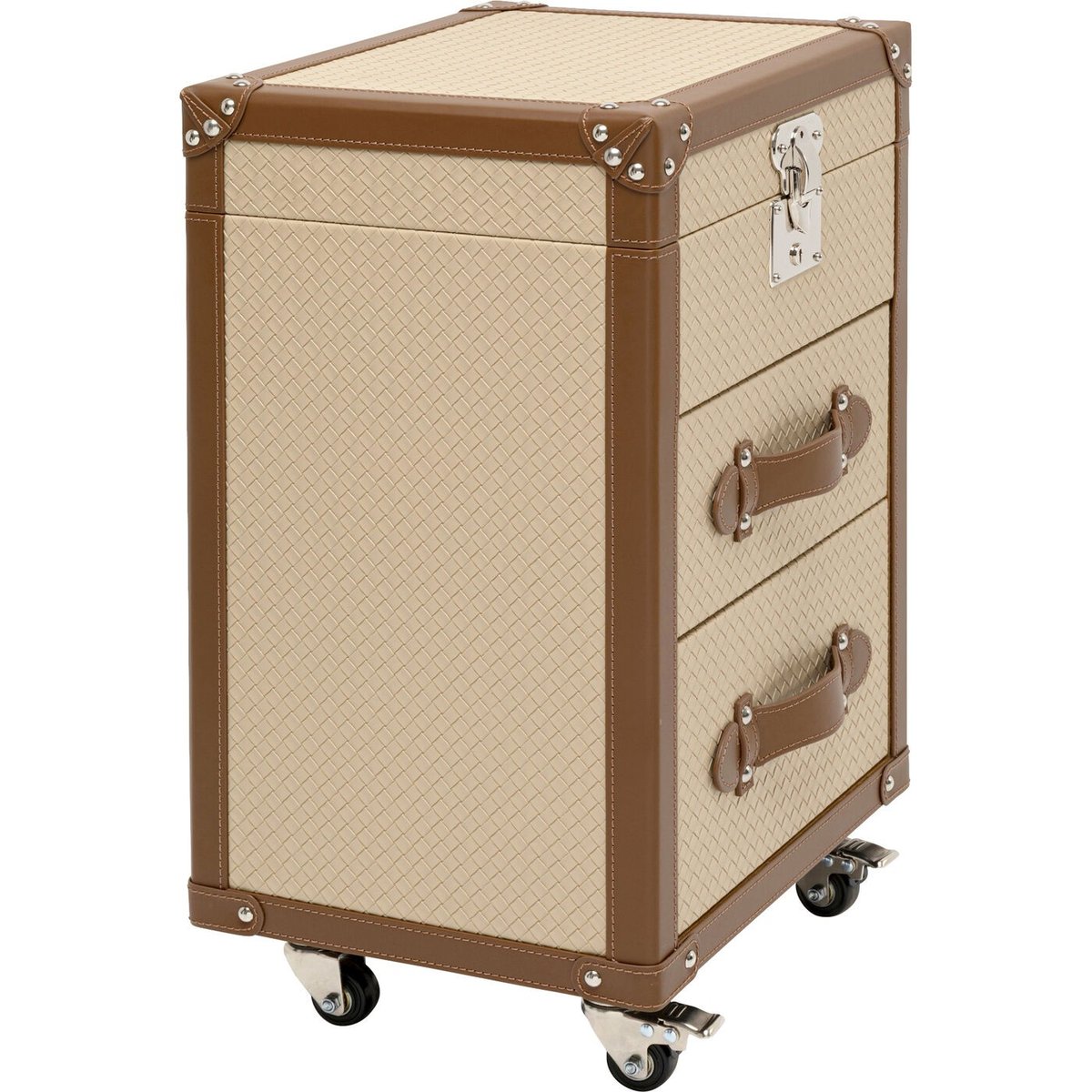 Coiffeuse en simili, VENEZIA beige, KARE DESIGN