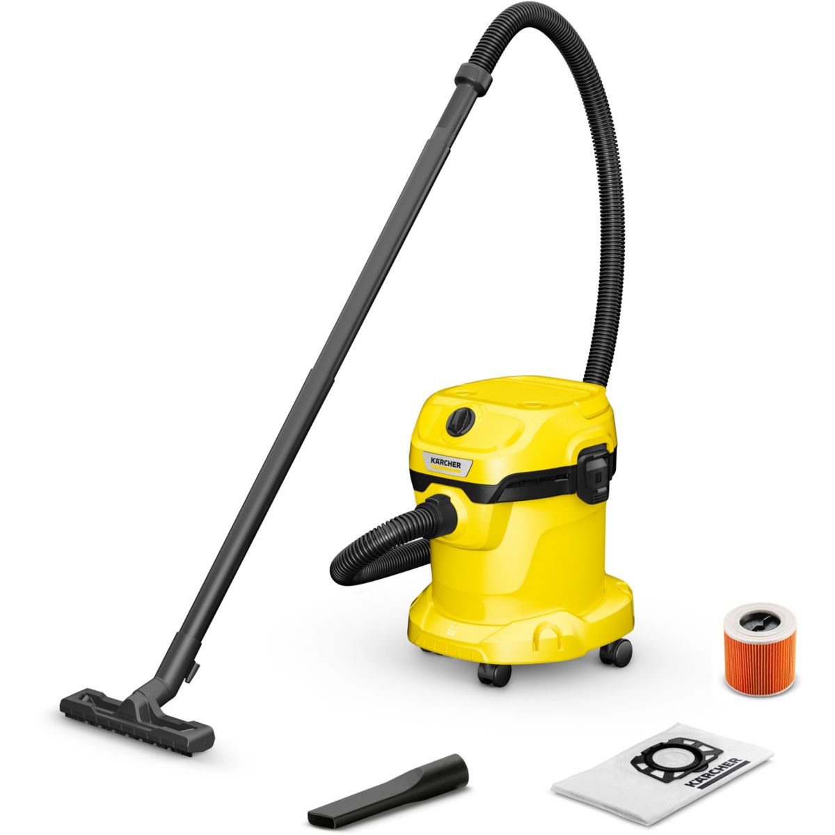 Aspirateur eau et poussière WD 2 Plus coloris unique, KARCHER
