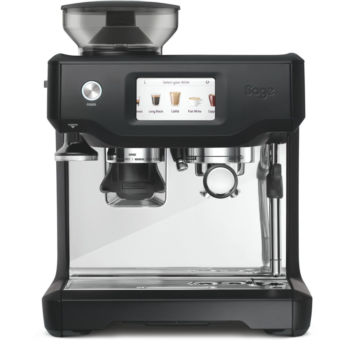Machine à expresso Barista touch Black couleur unique, SAGE APPLIANCES
